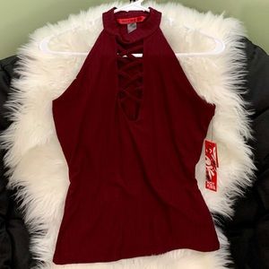 Hot Kiss Low Cut Top